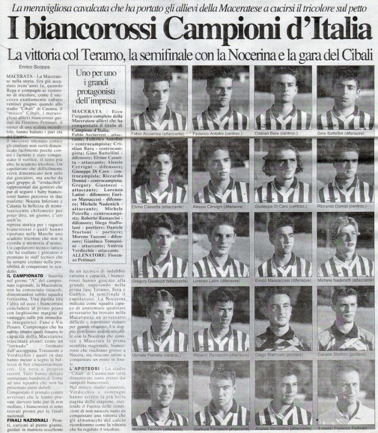 Maceratese Campione d'Italia 2 Maceratese Campione d'Italia 2