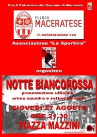 notte biancorossa notte biancorossa