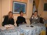 Da sinistra Francesca D'Alessandro, Fabio Massimo Conti e Fabrizio Nascinbeni