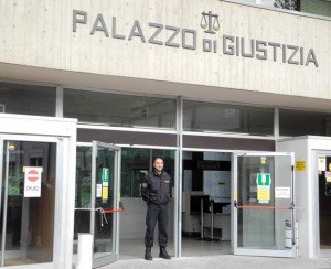 Allarme bomba tribunale (7)
