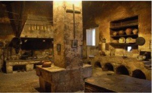 L'interno del Castello Brunforte di Loro Piceno