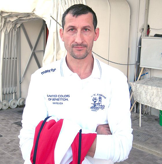 Paolo Di Piero, allenatore della Sefrense