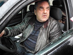 Antonino Cacciola nel periodo in cui viveva in auto
