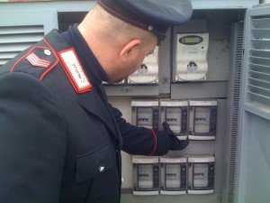 CARABINIERI FURTI ENERGIA