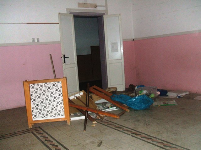 Interno ex scuola Gramsci