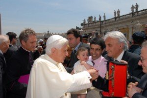 Il papa e Nando Ottavi