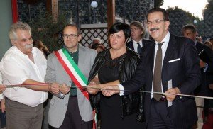 Il taglio del nastro dell'edizione 2012 di Cartacanta