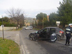 L'incidente è avvenuto in via del Mare