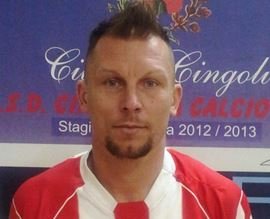 L'attaccante della Cingolana Tomeo