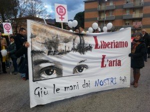 Le proteste a Matelica