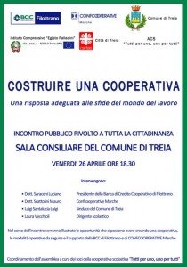 Volantino incontro Costruire una cooperativa 2