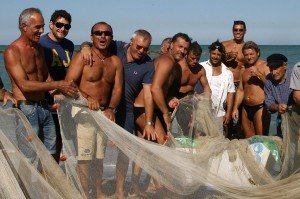 rievocazione sciabica pesca