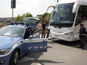 I controlli della polizia (Foto d'archivio)