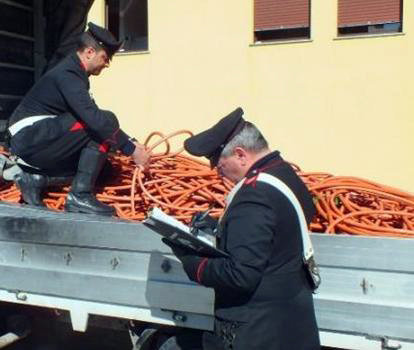 furto rame pollenza