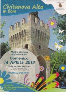 locandina civitanova alta in fiore