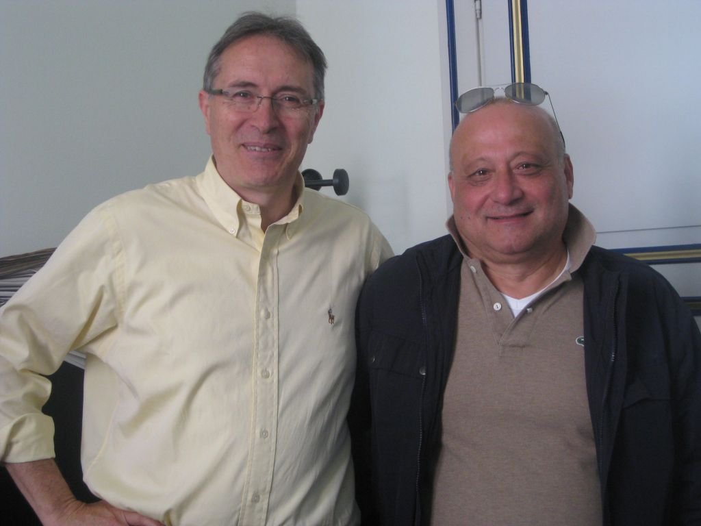 Nella foto l'assessore allo sport Piergiorgio Balboni e il segretario del tiro a volo Nicola Lelli 