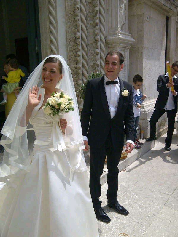 I novelli sposi Paolo e Francesca