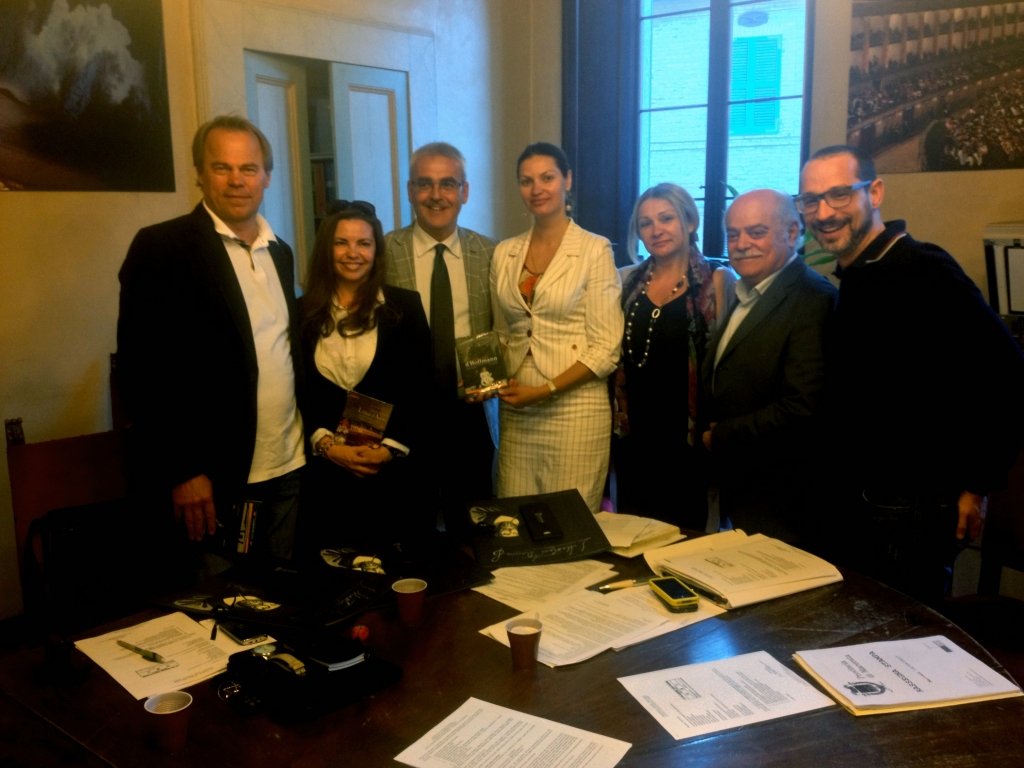Delegazione russa nelle Marche