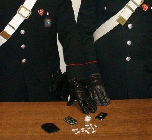 L'eroina sequestrata dai carabinieri