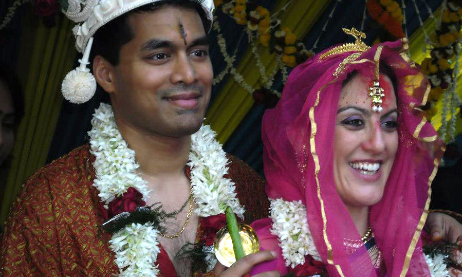 Ranajay Raychaudhuri e Gessica Lucci
