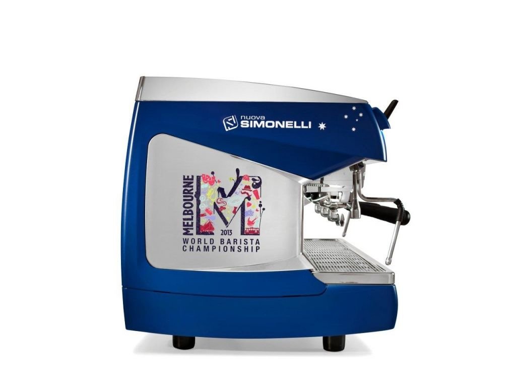 la macchina ufficiale di gara con il logo del Campionato mondiale di Melbourne