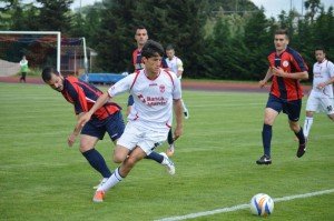 Melchiorri in azione a San Cesareo