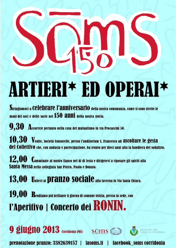 150SOMS locandina