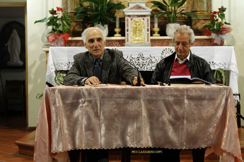 Don Paolo Bascioni e Marco Moroni 