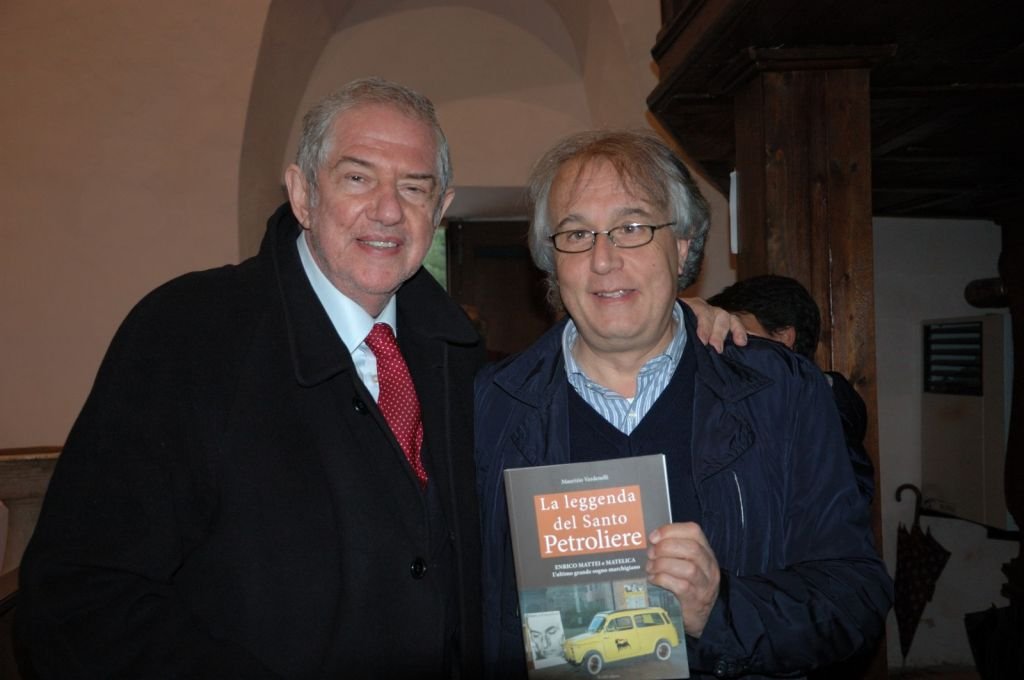 Il giornalista Maurizio Verdenelli e Francesco Massi (Pdl)