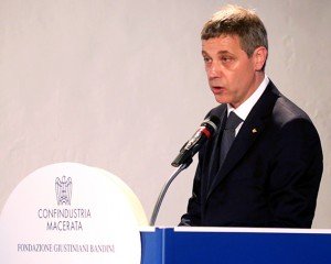 Il Presidente di Confindustria Macerata, Giovanni Clementoni.