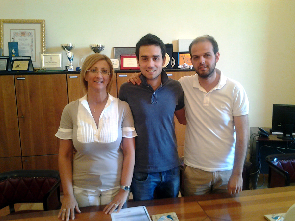 L'Assessore Orietta Leonori e i consiglieri Alessandro Massi Gentiloni Silverj e Francesco Pio Colosi