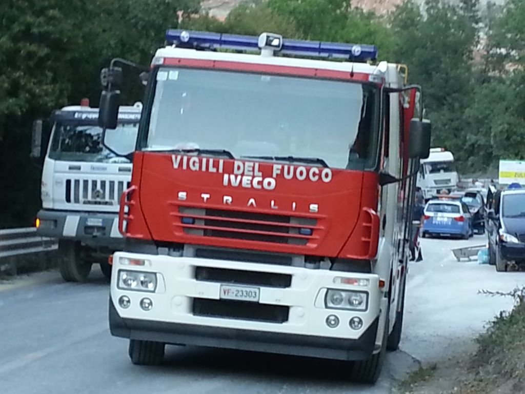 Il luogo dell'incidente