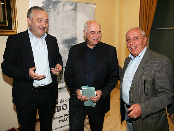 Angelo Sciapichetti, don Antonio Sciortino e Piergiorgio Gualtieri