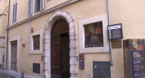 L'ingresso di Palazzo Parisani Bezzi