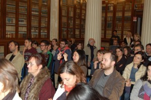 La sala Castiglioni della biblioteca