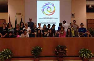 La classe della scuola Fermi a Roma insieme al vice sindaco Federica Curzi
