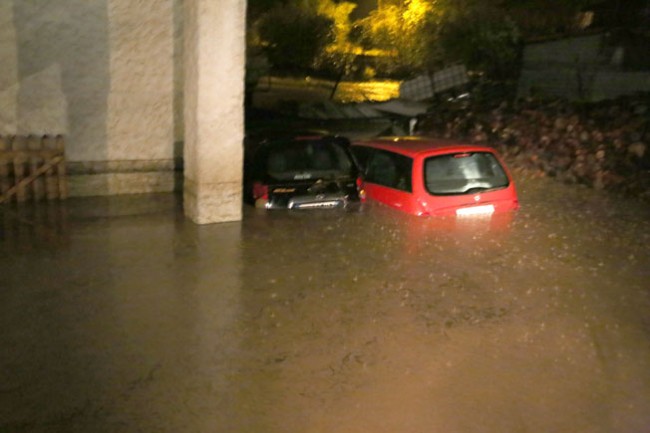 L'alluvione a Pievebovigliana