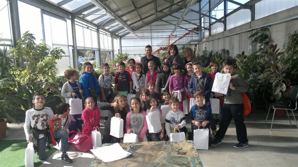 Scuola Enrico Medi nella serra Meridiana