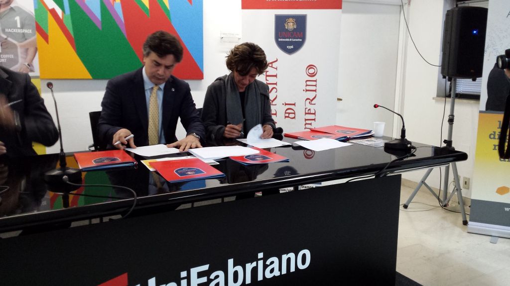 corradini e guzzini firmano la convenzione
