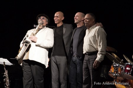 Joe Lovano nello spettacolo di ieri sera