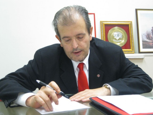 Il presidente del Consiglio comunale Ivo Costamagna