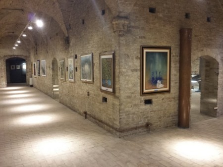 L'interno del polo museale Unicam