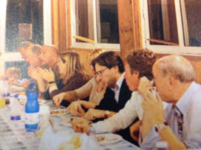 Un momento conviviale degli "Amici dell'Istria"
