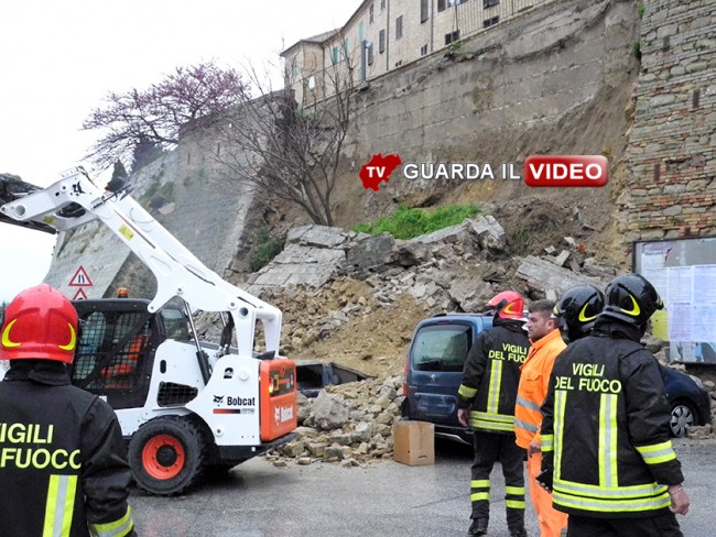 Crollo Mura Treia Guarda il Video