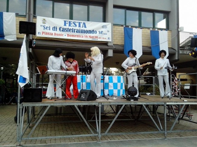 Un momento della festa