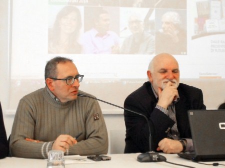 Il sindaco Corvatta insieme a Gino Troli
