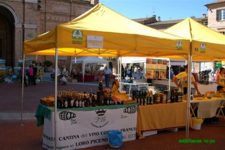 Un mercato di Campagna Amica