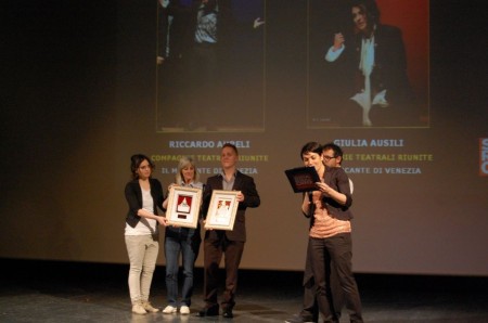 Riccardo Aureli, premio Promesse del teatro amatoriale