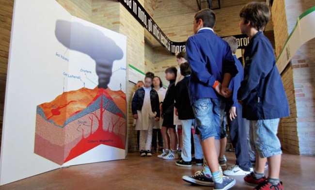 Un momento della mostra