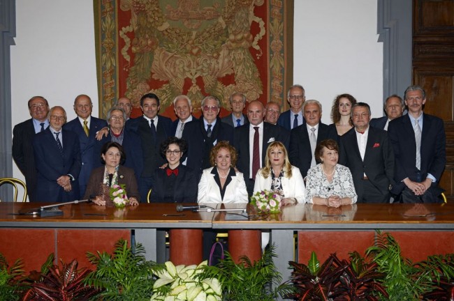 Il gruppo di Marchigiani premiati